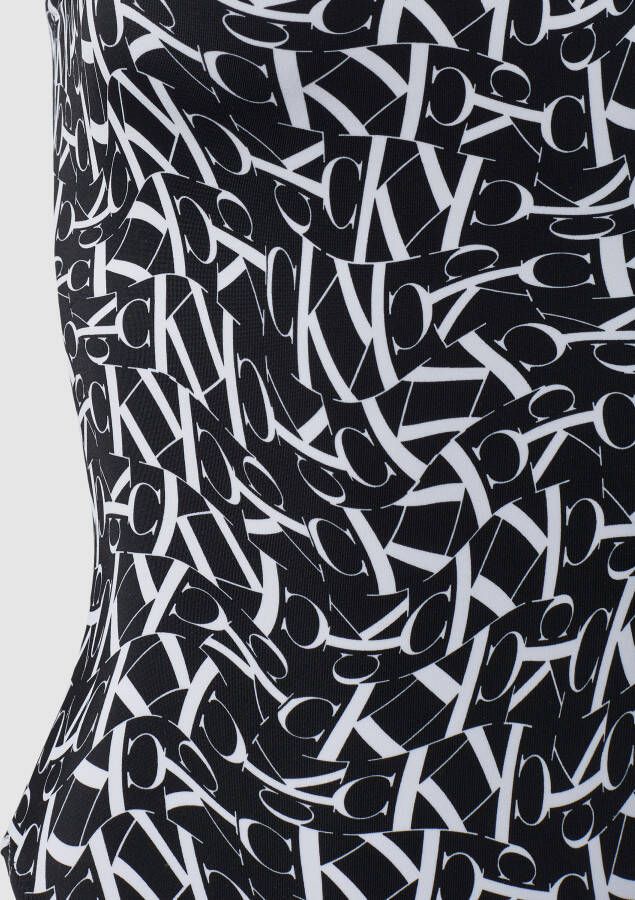 Calvin Klein Underwear Badpak met all-over logoprint model 'SCOOP'