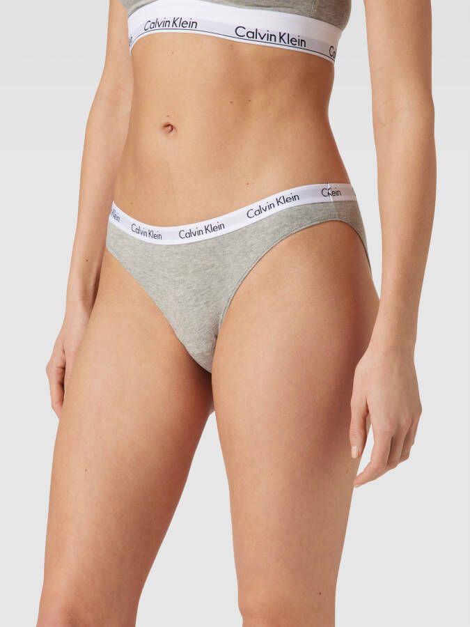 Calvin Klein Underwear Bikinislip met elastische band met logo in een set van 5 stuks