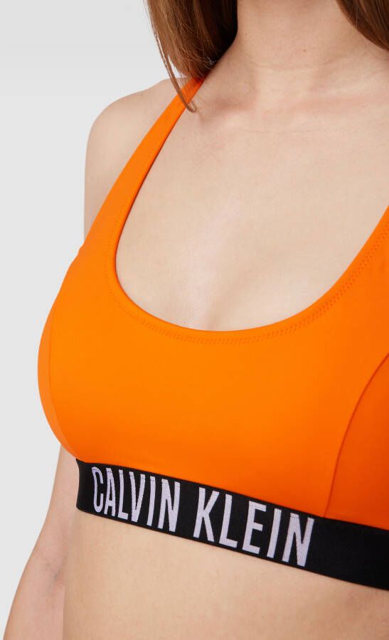 Calvin Klein Underwear Bikinitop met logoband - Foto 2