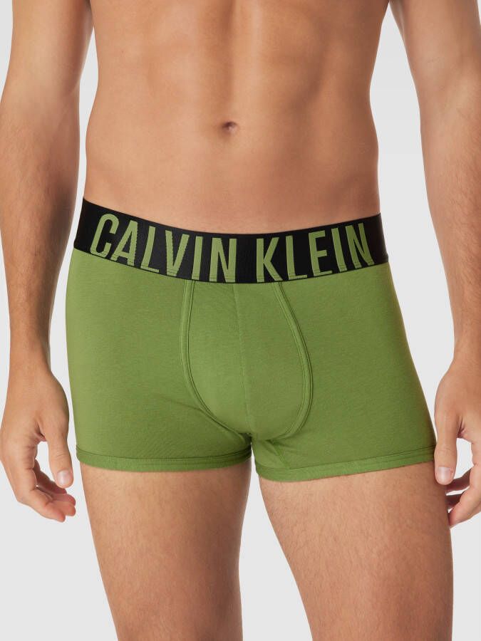 Calvin Klein Underwear Boxershort met labeldetails in een set van 2 stuks