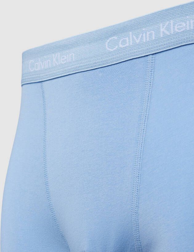 Calvin Klein Underwear Boxershort met labelstitching in een set van 5 stuks