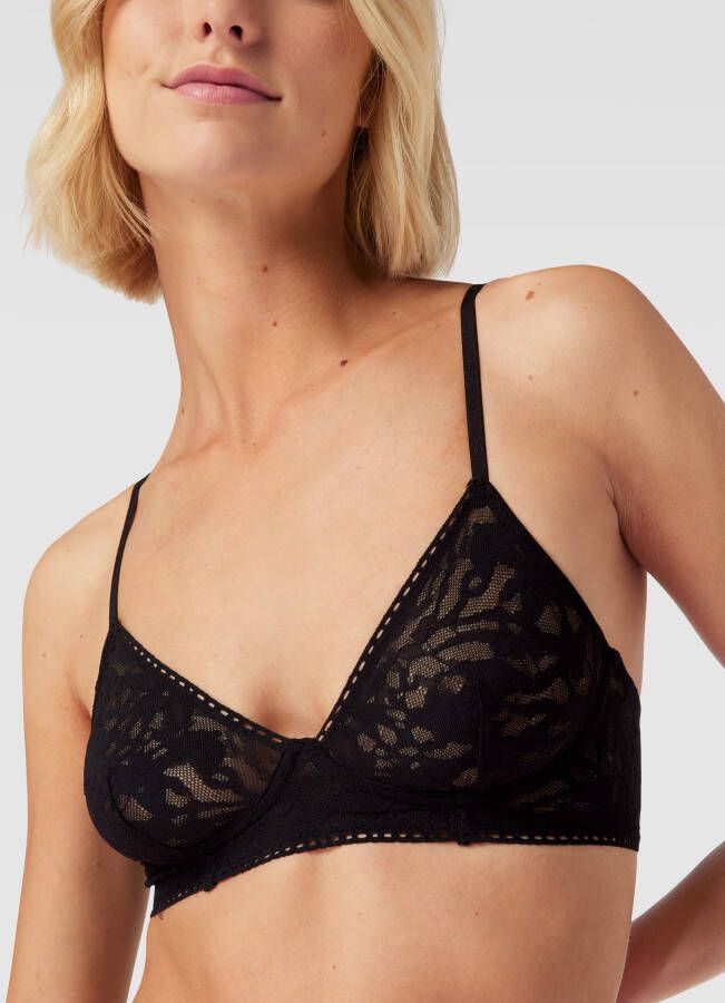 Calvin Klein Underwear Bralette met kant model 'UNLINED'