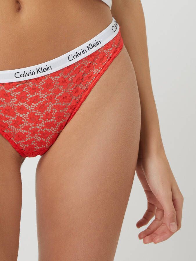 Calvin Klein Underwear Brazilian van kant in een set van 3 stuks