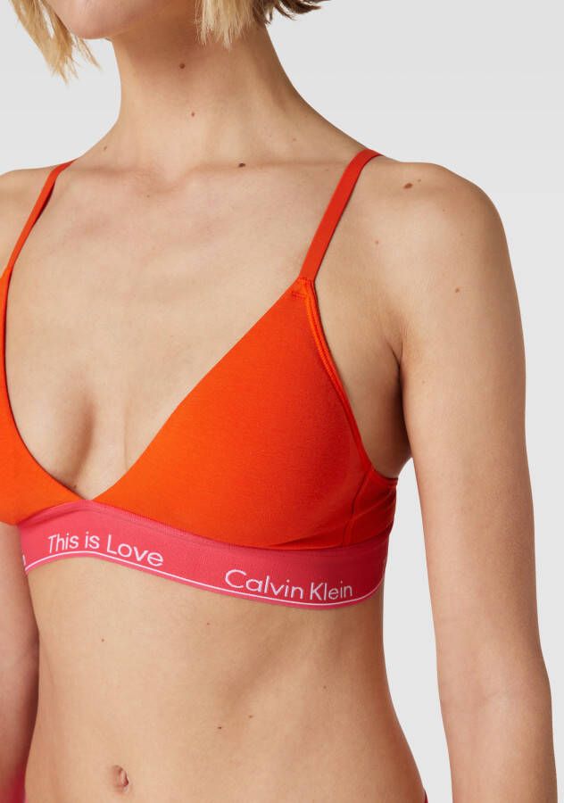 Calvin Klein Underwear Bustier met elastische logoband