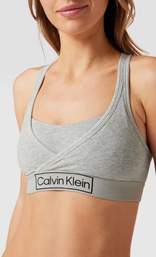 Calvin Klein Underwear Bustier met labelopschrift