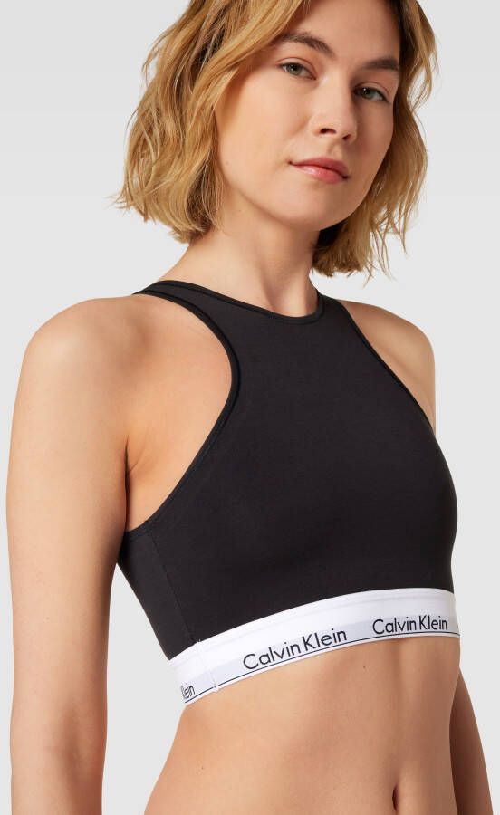 Calvin Klein Underwear Bustier met logo in band model 'UNLINED BRALETTE'