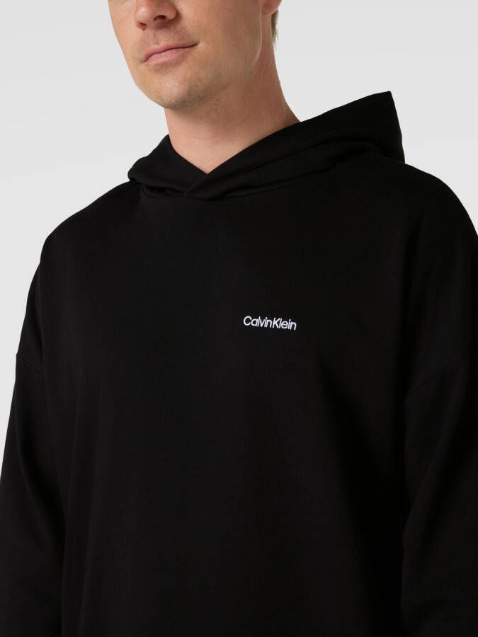 Calvin Klein Underwear Hoodie met labelstitching model 'HOODIE' - Foto 4