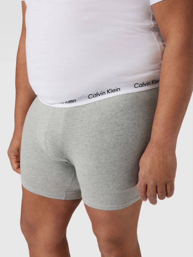 Calvin Klein Underwear Plus SIZE boxershort in set van 3 stuks