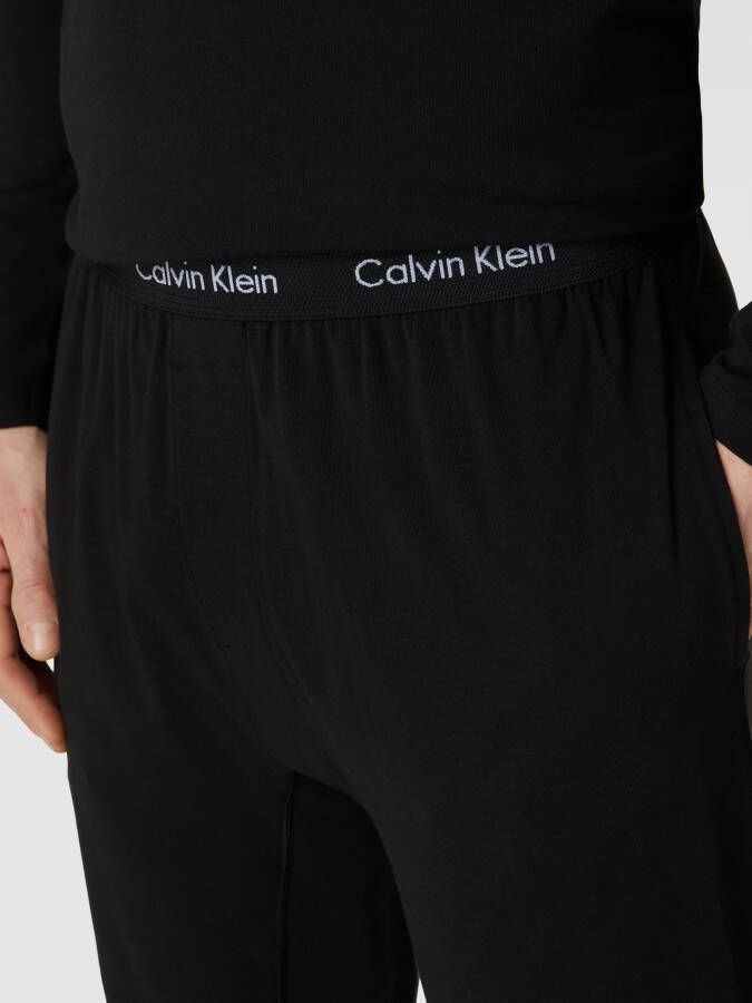 Calvin Klein Underwear Pyjamabroek met labeldetails