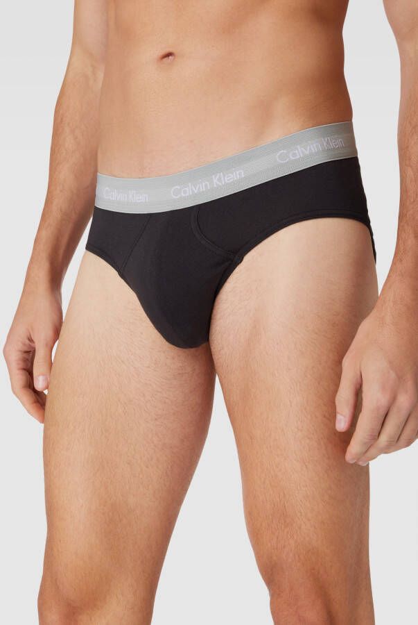 Calvin Klein Underwear Slip met labeldetail in een set van 3 stuks