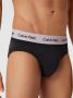Calvin Klein Underwear Slip met logo in band in een set van 5 stuks model 'Hip Brief' - Thumbnail 8