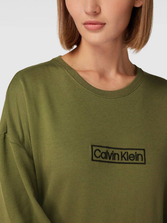 Calvin Klein Underwear Sweatshirt met labelstitching