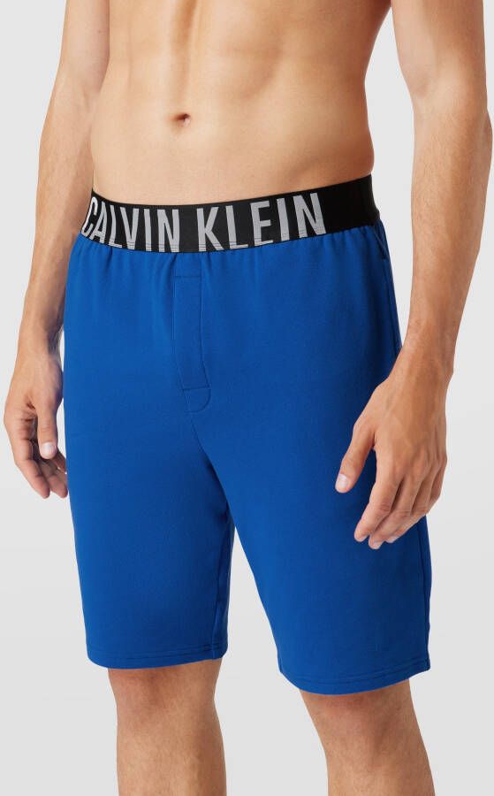 Calvin Klein Underwear Sweatshorts met logo in band