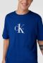 Calvin Klein Organisch katoenen CK Wave T-shirt Blue Heren - Thumbnail 2