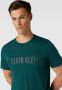 Calvin Klein Underwear T-shirt met labelprint - Thumbnail 2