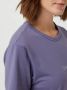 Calvin Klein Centraal Logo Dames T-shirt Purple Dames - Thumbnail 2