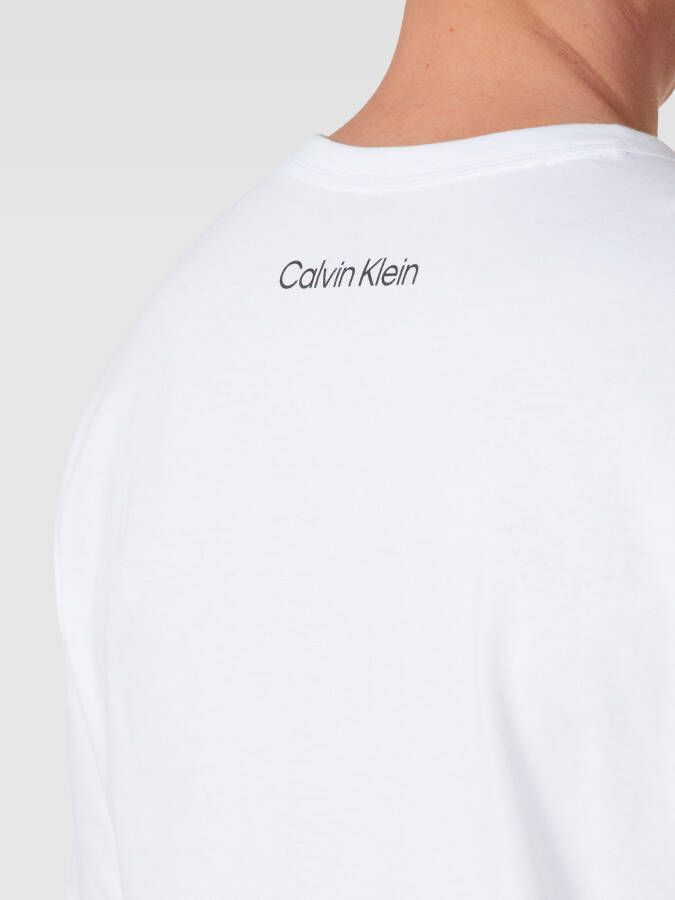 Calvin Klein T-shirt S S CREW NECK met logoprint op borsthoogte - Foto 3