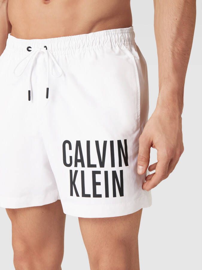 Calvin Klein Underwear Zwembroek met labelprint - Foto 2