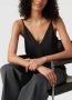 Calvin Klein Zwart mouwloos topje met zijsplit Black Dames - Thumbnail 9