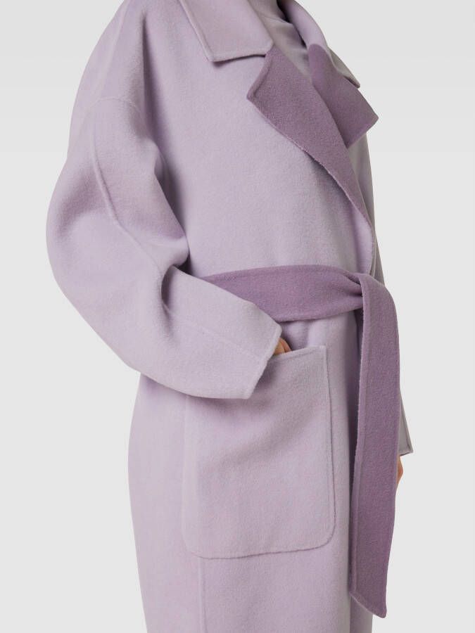 Calvin Klein Womenswear Wollen jas met reverskraag