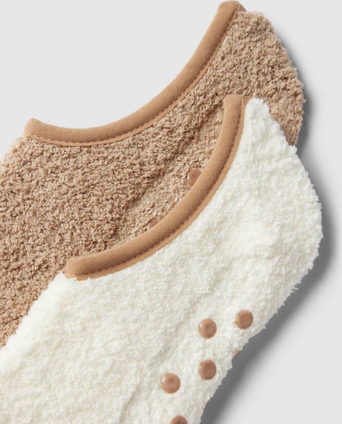 CAMANO Sneakersokken met gestructureerd oppervlak in een set van 2 stuks