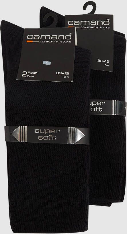 Camano Sokken Comfort Plus Diabetic met bijzonder vene-vriendelijk materiaal (4 paar Set van 4) - Foto 2