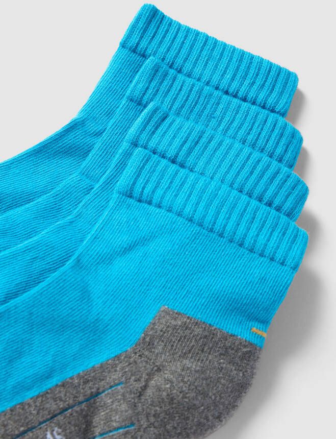 CAMANO Sokken met labelprint in een set van 4 paar - Foto 2