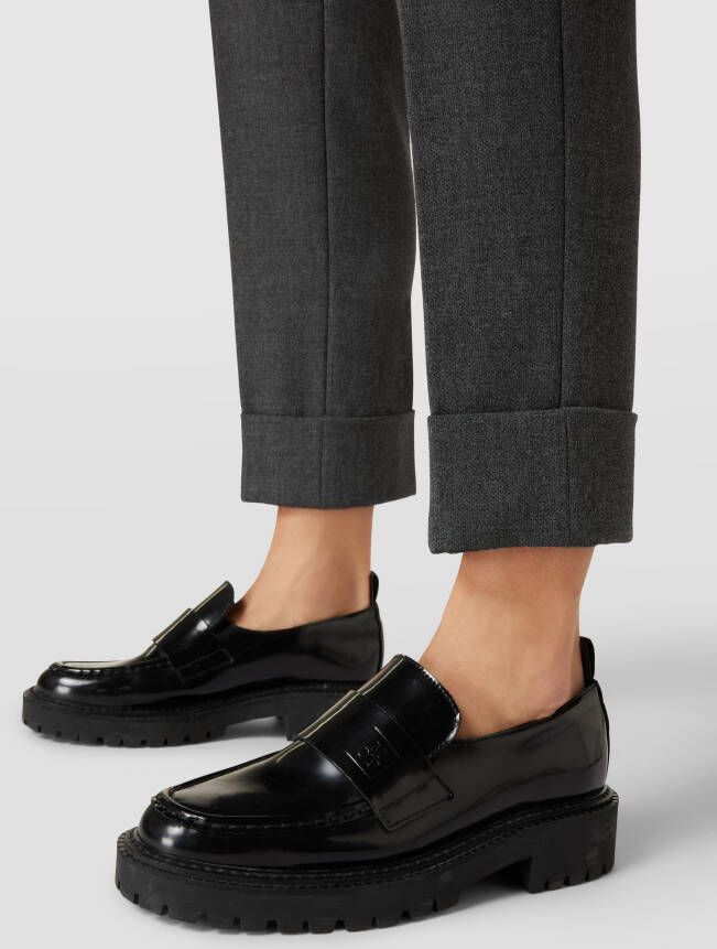 CAMBIO Broek met persplooien model 'Krystal'