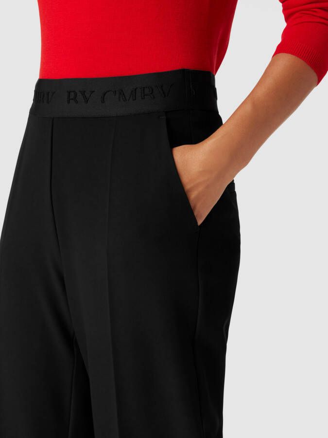 CAMBIO Comfortbroek met logo in band model 'AVA'