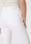 CAMBIO Witte Piper Korte Jeans met Zilveren Details White Dames - Thumbnail 2