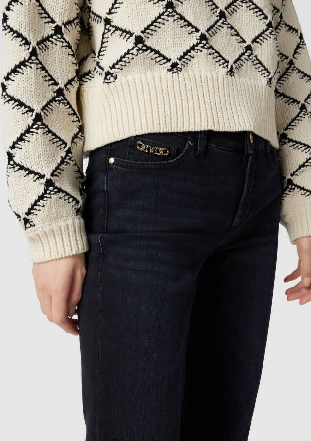 CAMBIO Piper Jeans Donkergrijs Cropped Gray Dames - Foto 2