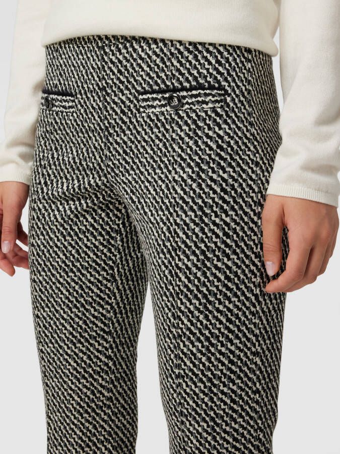CAMBIO Korte broek met all-over motief model 'Ranee' - Foto 2