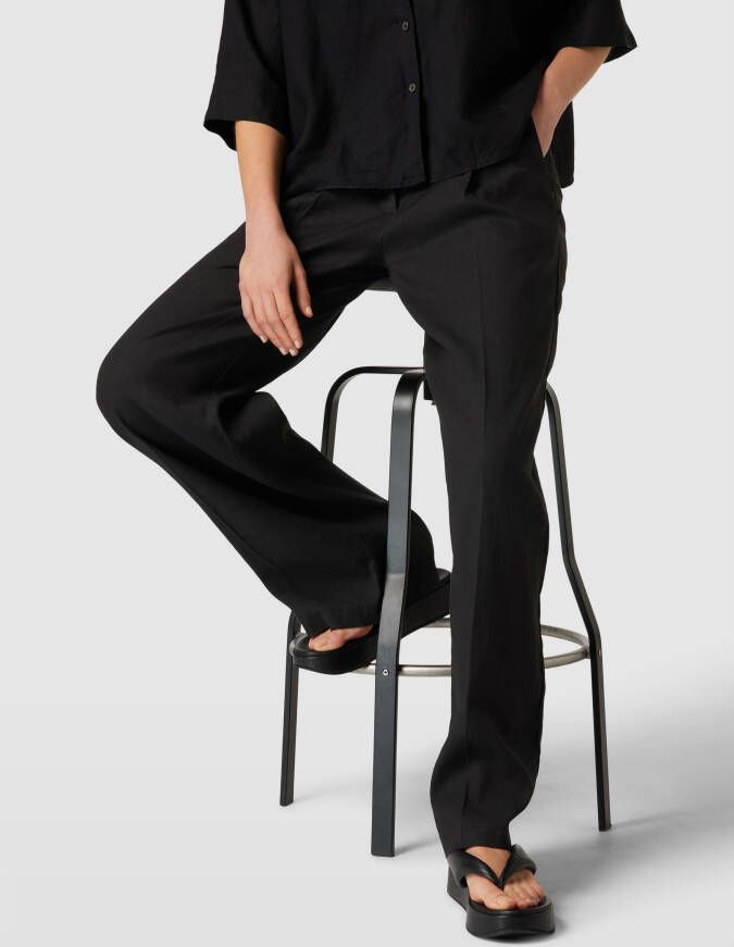 CAMBIO Stoffen broek met Franse steekzakken model 'MIRA'