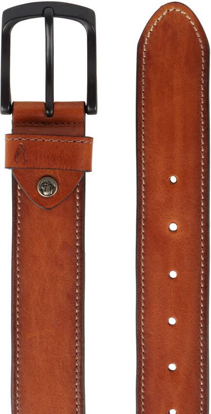 camel active Leren ceintuur met doornsluiting