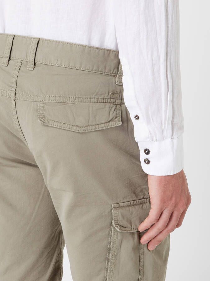 camel active Regular fit cargobermuda van katoen