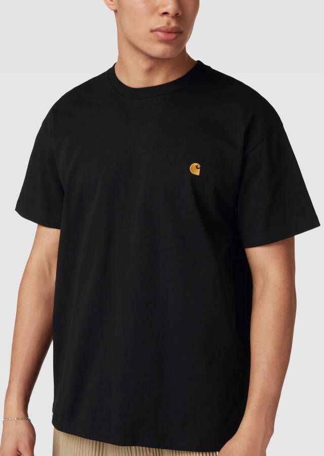 Carhartt Work In Progress T-shirt met labelstitching model 'CHASE'
