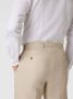 Carl gross Slim fit linnen broek met persplooien model 'Shiver' - Thumbnail 2