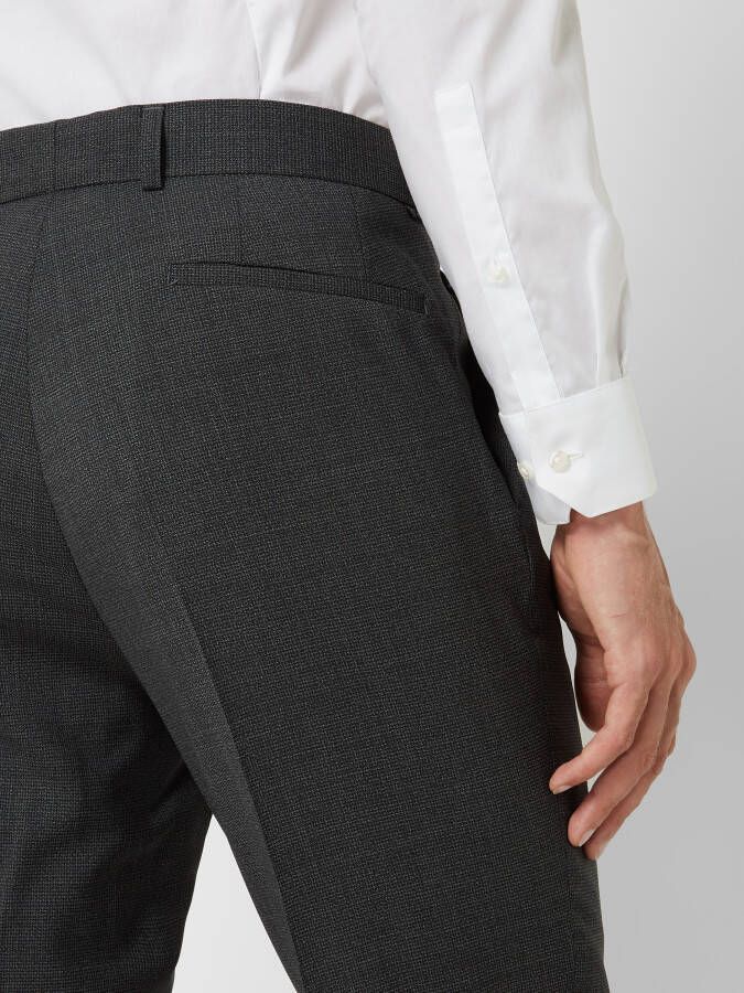 Carl gross Regular fit pantalon met persplooien - Foto 2