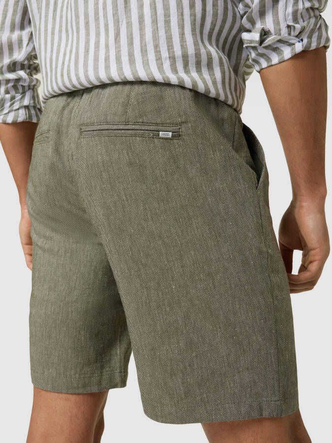 casual friday Bermuda met linnen