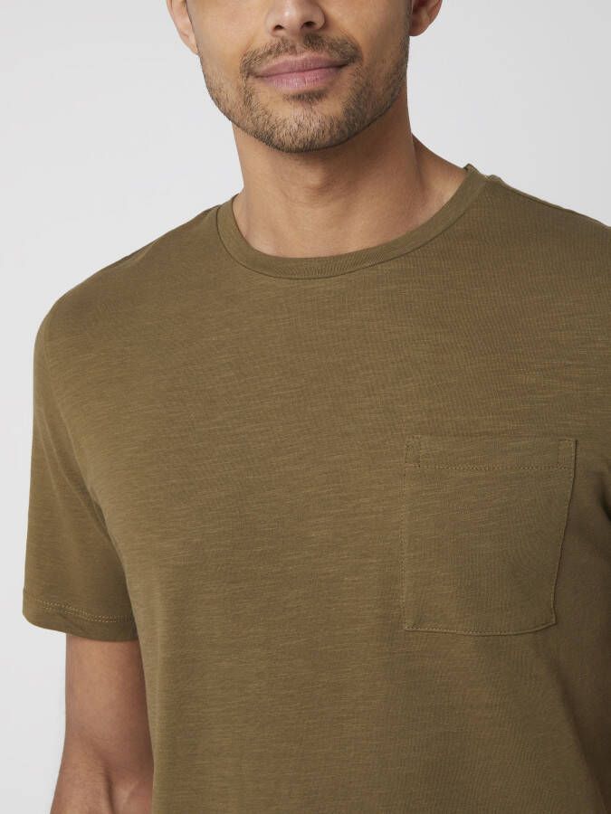casual friday Regular fit T-shirt van biologisch katoen