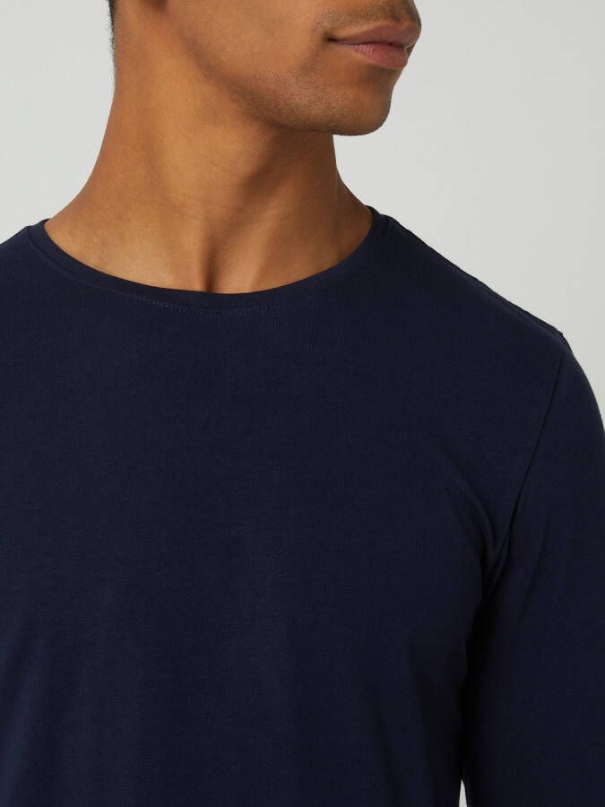Casual friday Slim fit shirt met lange mouwen en stretch model 'Theo' - Foto 2