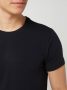 Casual friday T-shirt met geribde ronde hals - Thumbnail 1