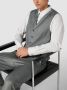 Club Of Gents Stijlvol Groen Gilet Gray Heren - Thumbnail 2