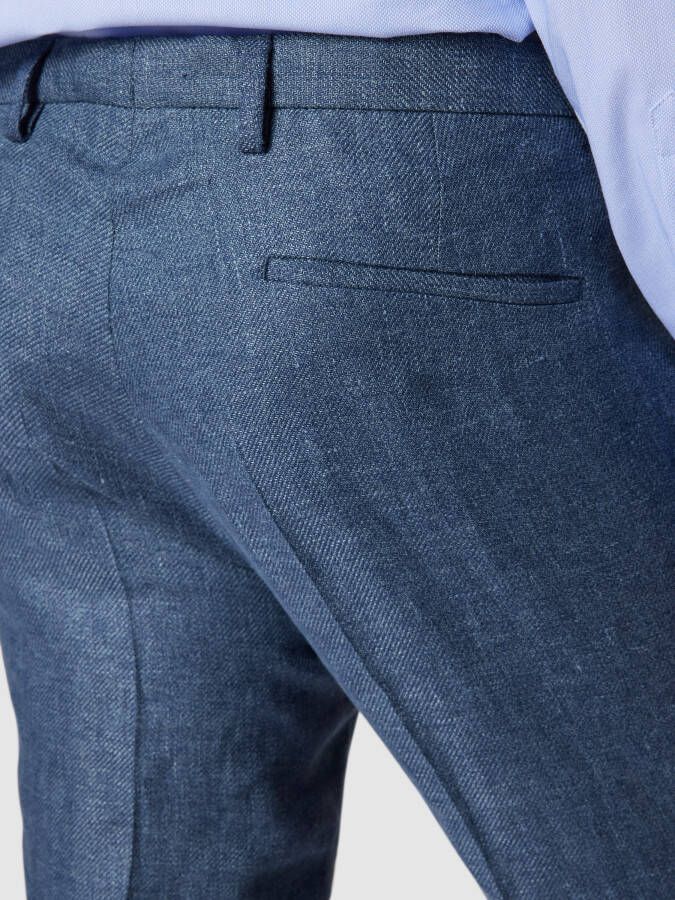 CG Club of Gents Pantalon met persplooien