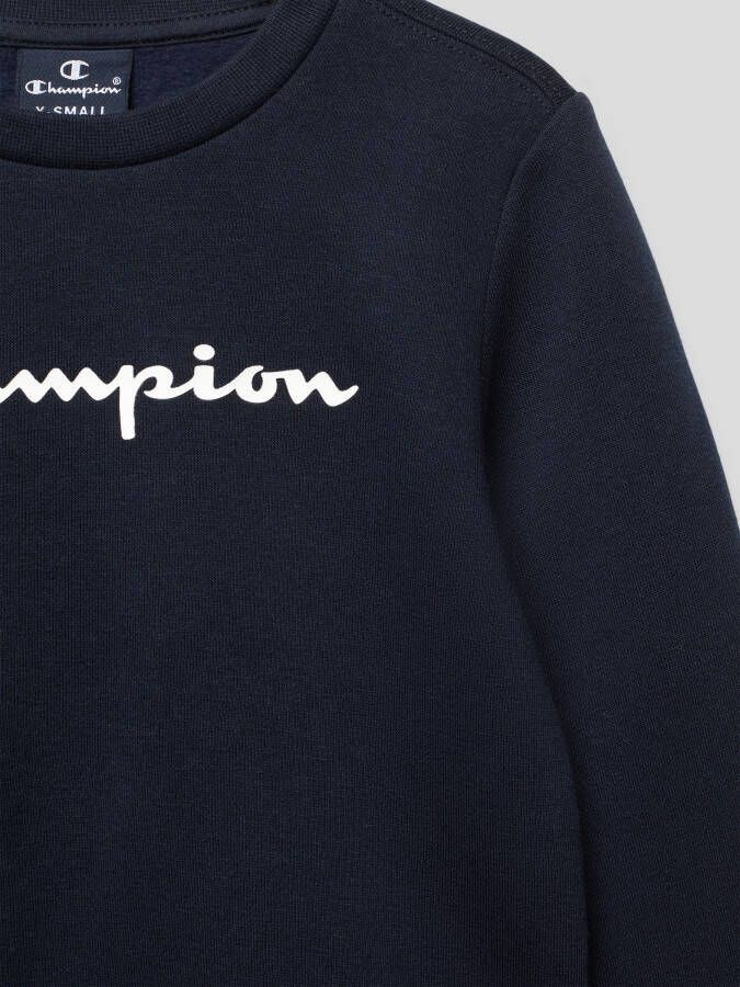 Champion Sweatshirt in gemêleerde look