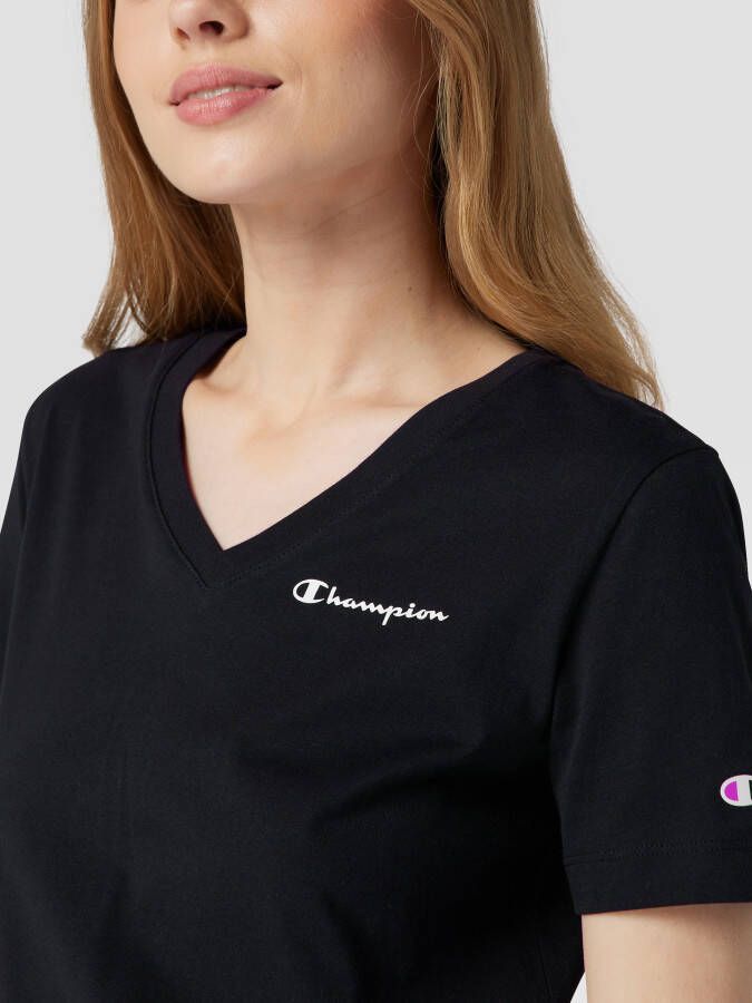 Champion T-shirt met labelprint