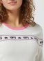Chiara Ferragni Korte pullover met lange mouwen en logostrepen - Thumbnail 3