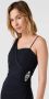 Christian Berg Cocktail One shoulder-avondjurk van mesh met sierdetail - Thumbnail 3