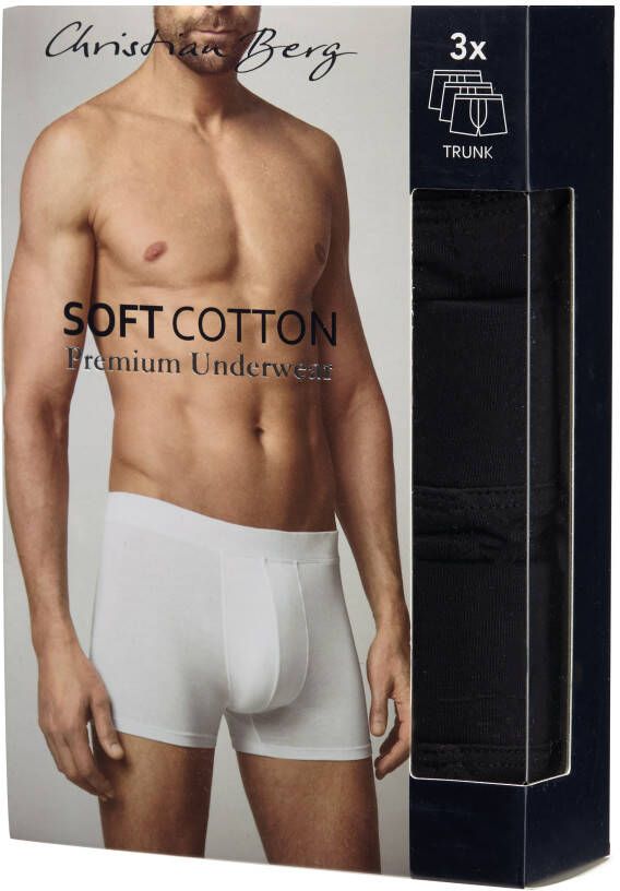 Christian Berg Men Boxershort in een set van 3 - Foto 2