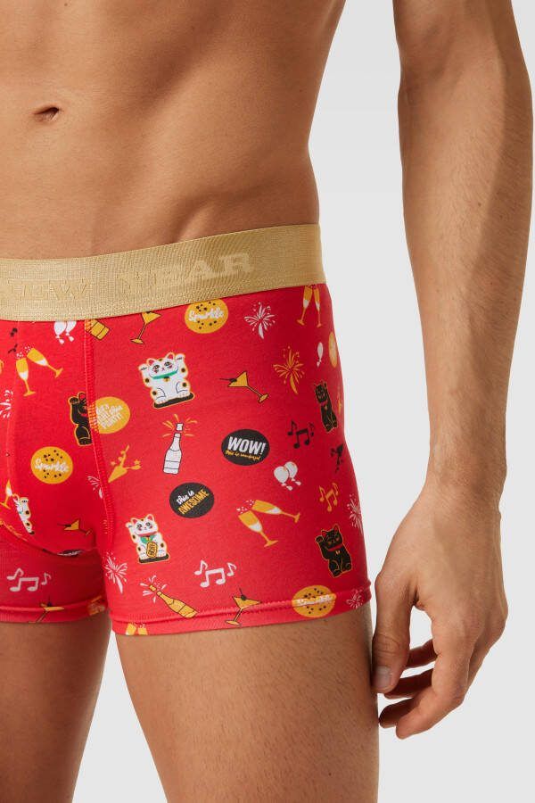 Christian Berg Men Boxershort met all-over motief in een set van 2 stuks